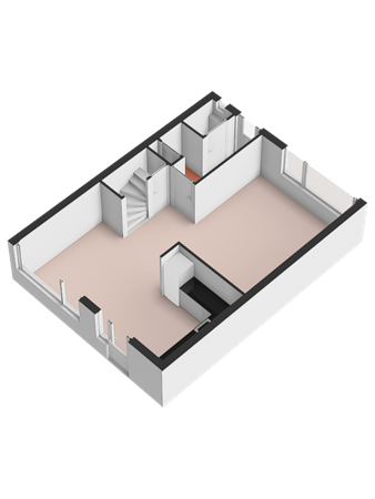 Floorplan - Blauwe Reiger 49, 3752 ZB Bunschoten-Spakenburg